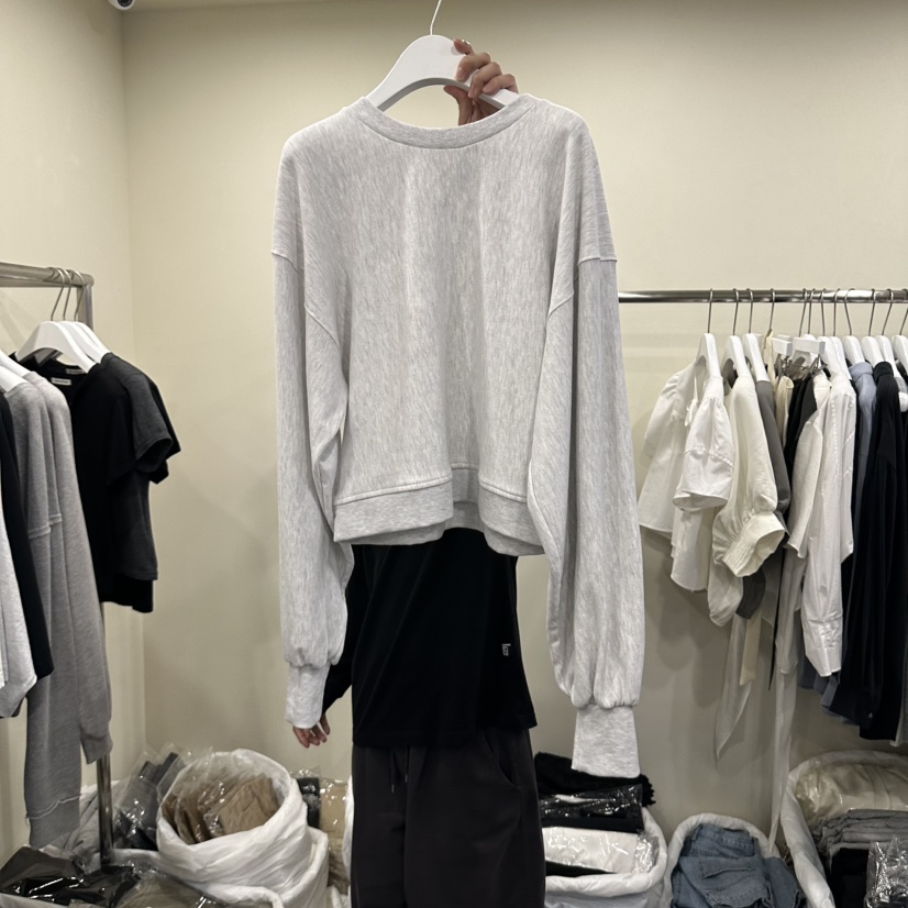 OUTFIT/SOAP AMD WATER東大門代購女裝新款職業休閑衛衣OUTFIT/SOAP AMD WATER衛衣圖色1