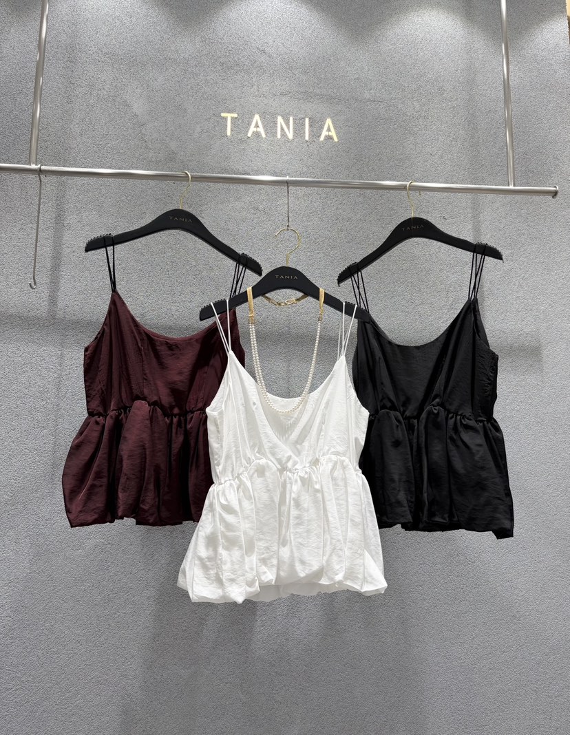 TANIA韓國代購女裝新款推薦休閑人氣真品時尚吊帶背心無袖TANIA吊帶/背心