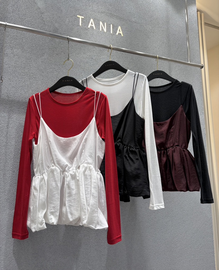 TANIA韓國代購女裝新款推薦休閑人氣真品時尚吊帶背心無袖TANIA吊帶/背心