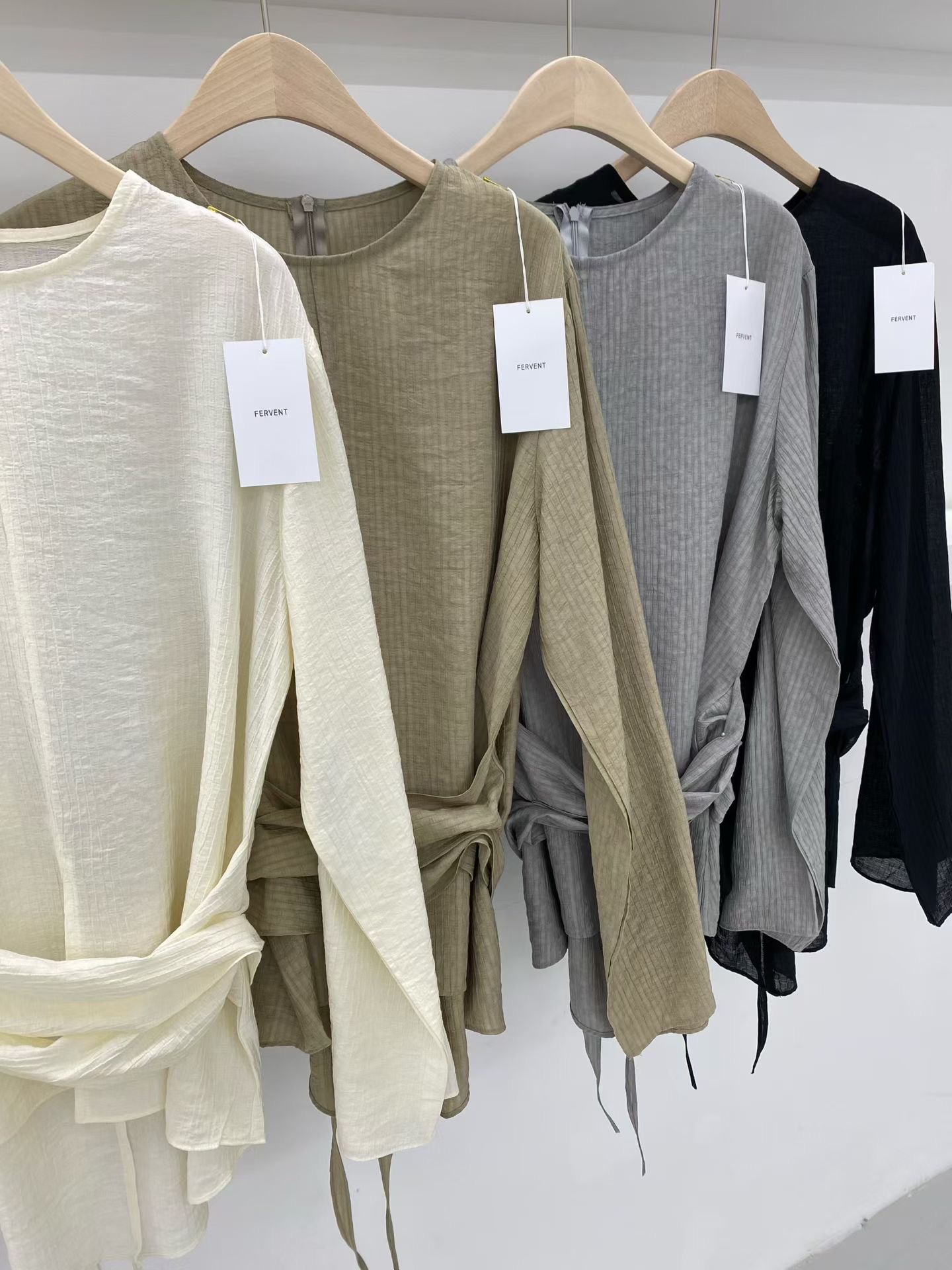 FERVENT東大門代購女士新品人氣熱賣時尚推薦休閑襯衫蕾絲衫FERVENT-2件起襯衫/蕾絲衫