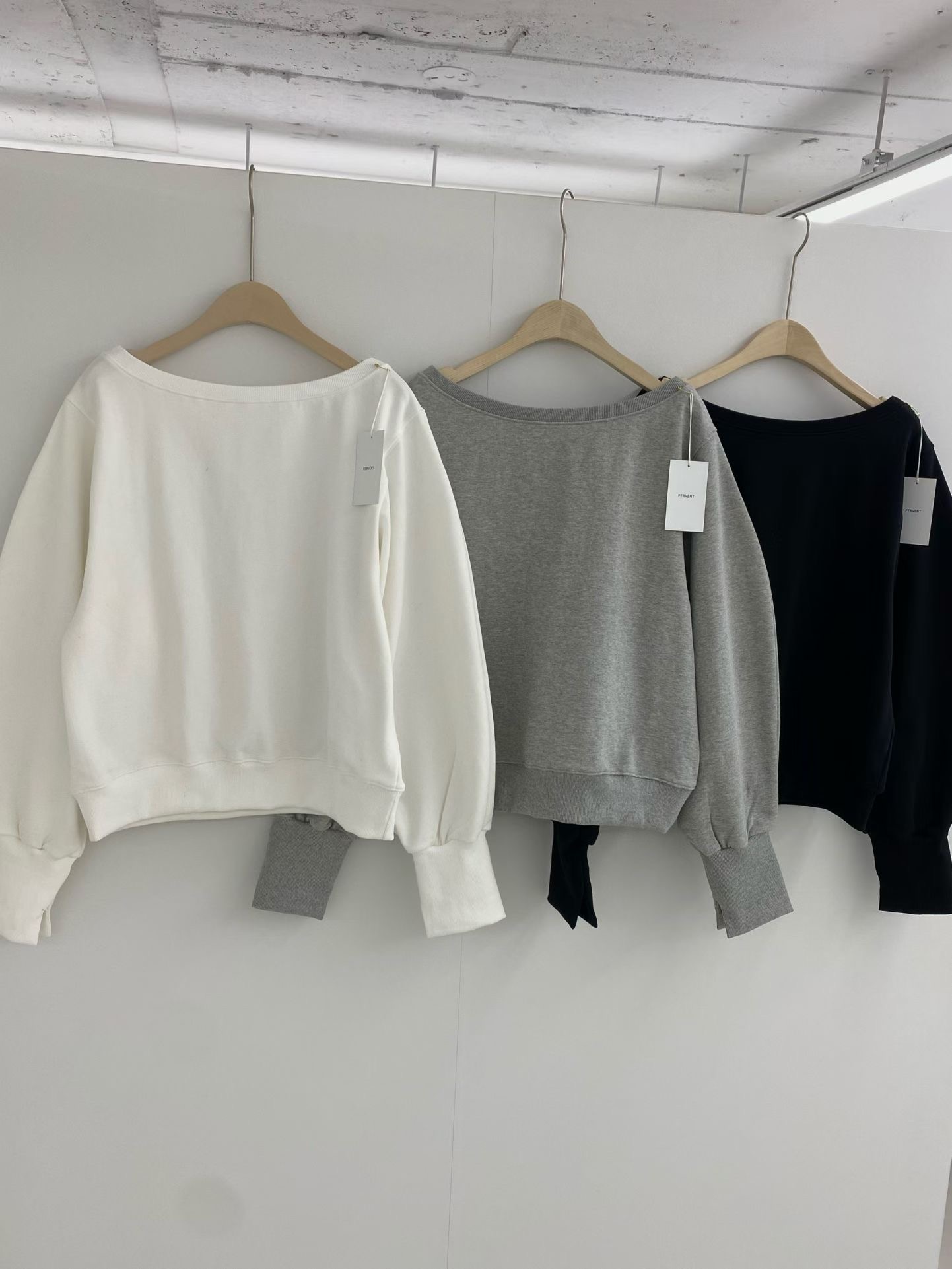 FERVENT東大門實拍女士新品人氣熱賣推薦真品時尚休閑衛衣FERVENT-2件起衛衣
