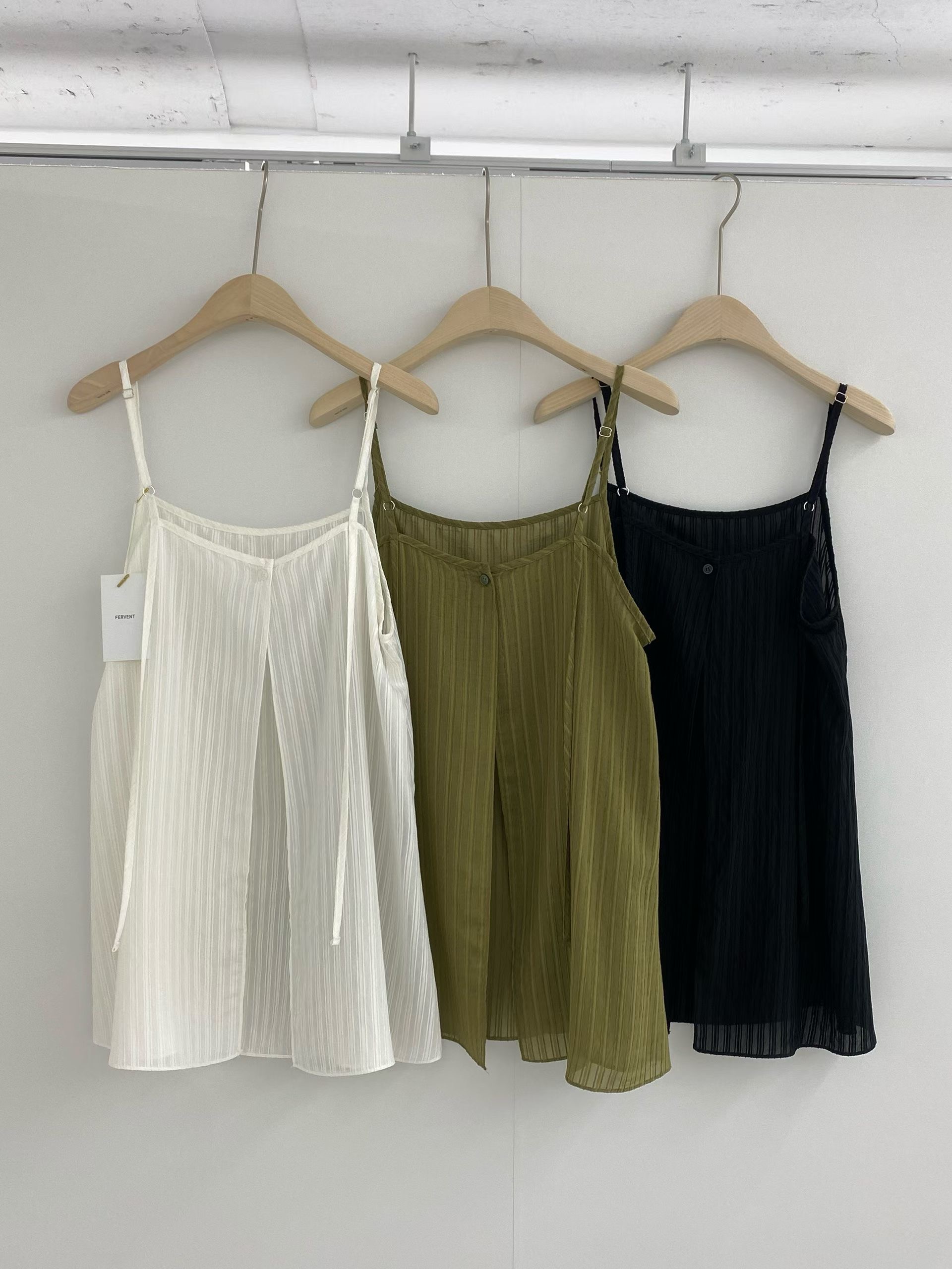 FERVENT東大門直郵女士新品熱賣休閑時尚真品人氣吊帶背心FERVENT-2件起吊帶/背心