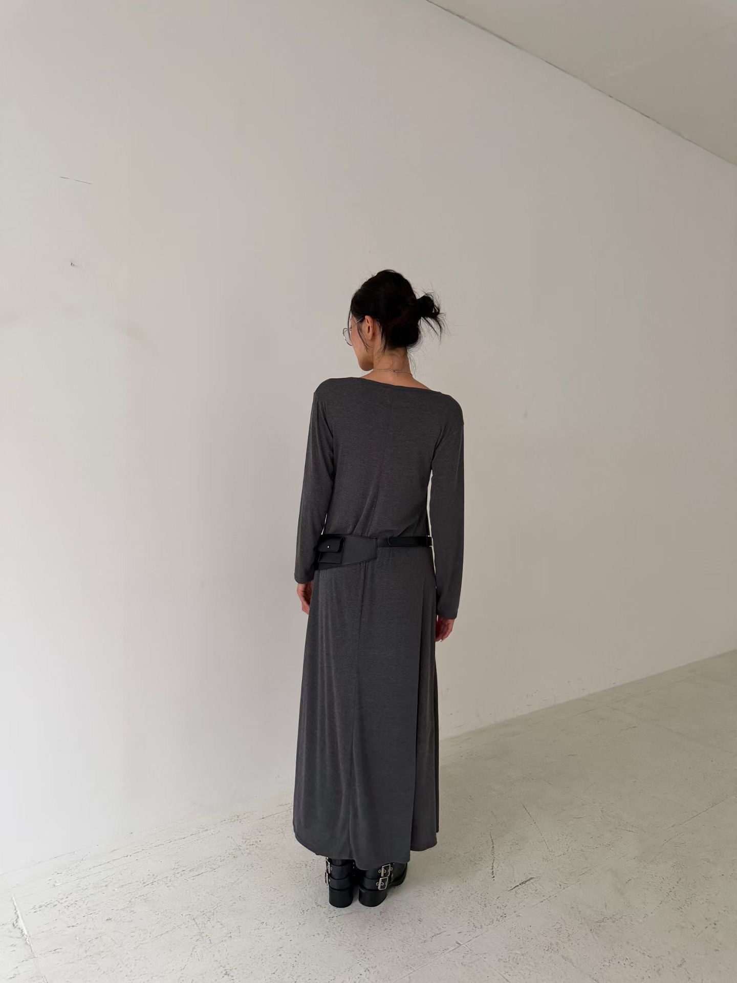 POPO東大門直郵女士新款人氣真品休閑時尚連衣裙不含腰包POPO連衣裙