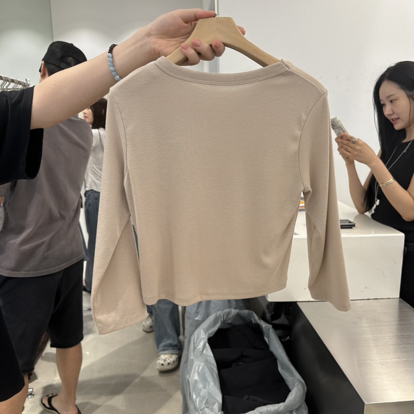 HONG.U韓國代購女士新款推薦人氣休閑熱賣時尚真品T恤HONG.UT恤