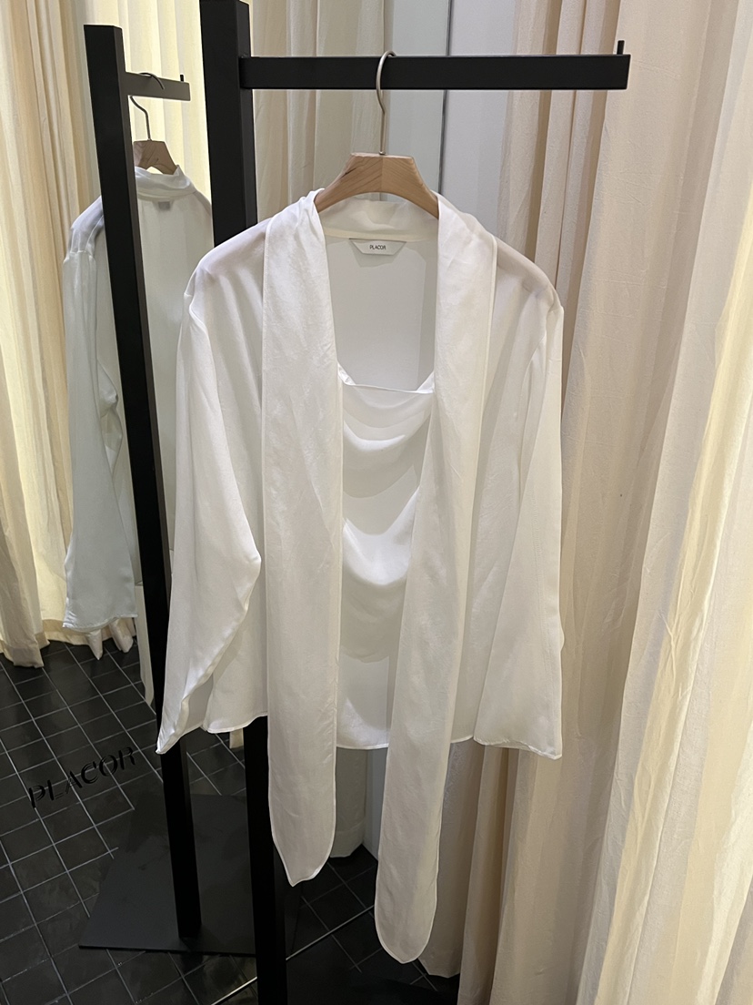 REGULARLY/PLACOR韓國直郵女士新款時尚熱賣推薦襯衫蕾絲衫REGULARLY/PLACOR襯衫/蕾絲衫圖色1白色