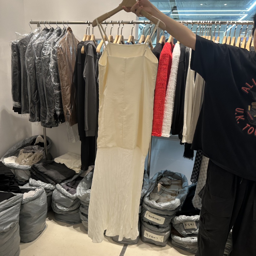 HONG.U韓國直郵女裝新款熱賣真品休閑時尚人氣連衣裙OPSHONG.U連衣裙