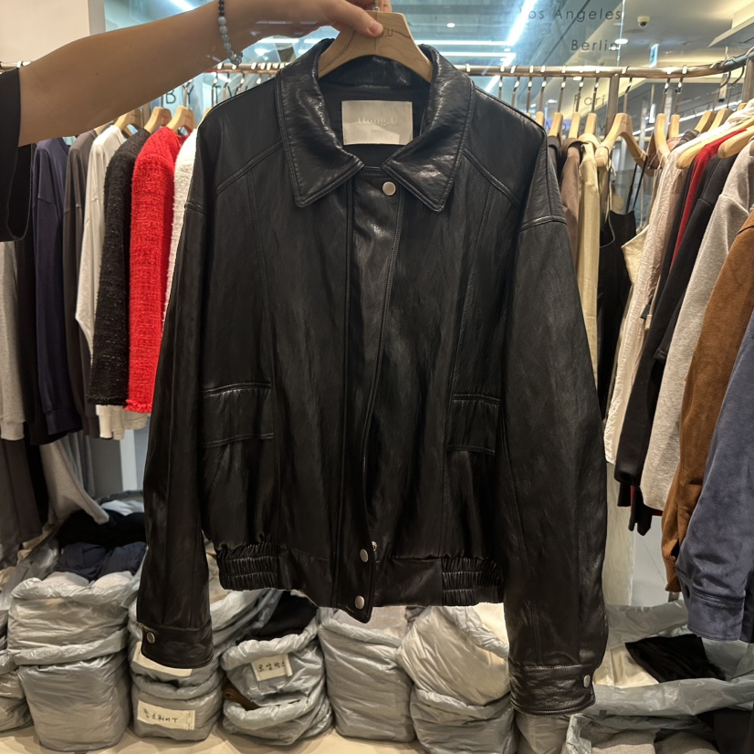 HONG.U韓國直郵女裝新品人氣休閑熱賣真品時尚推薦夾克HONG.U夾克圖色1