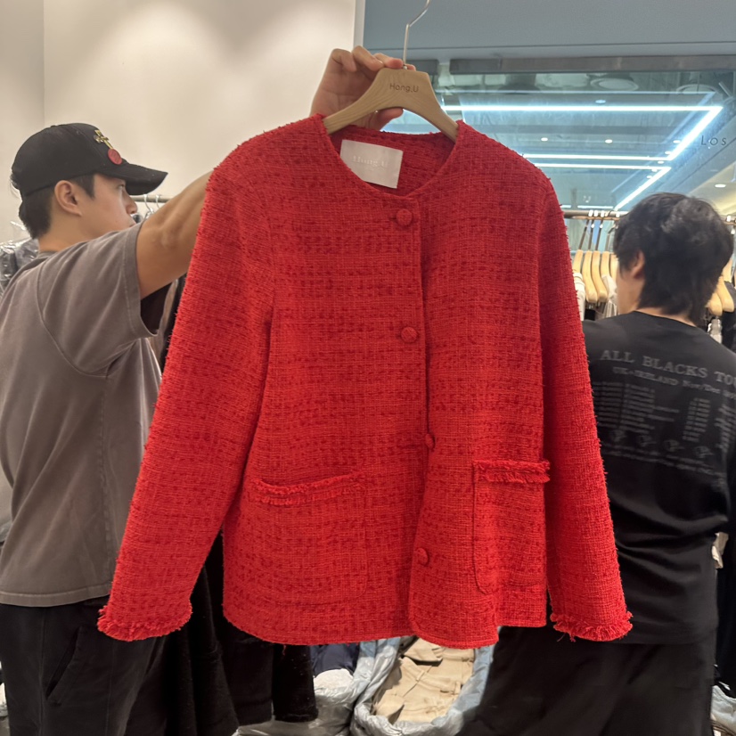 HONG.U東大門直郵女士新品熱賣人氣時尚休閑推薦真品夾克HONG.U夾克圖色2