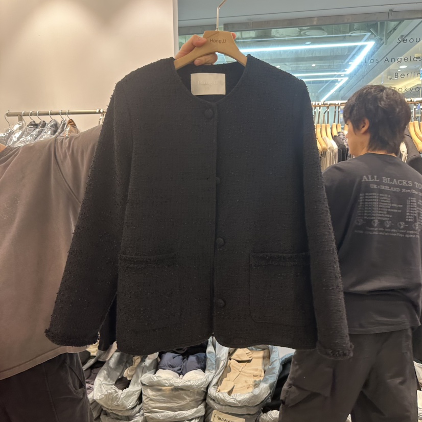 HONG.U東大門直郵女士新品熱賣人氣時尚休閑推薦真品夾克HONG.U夾克圖色3