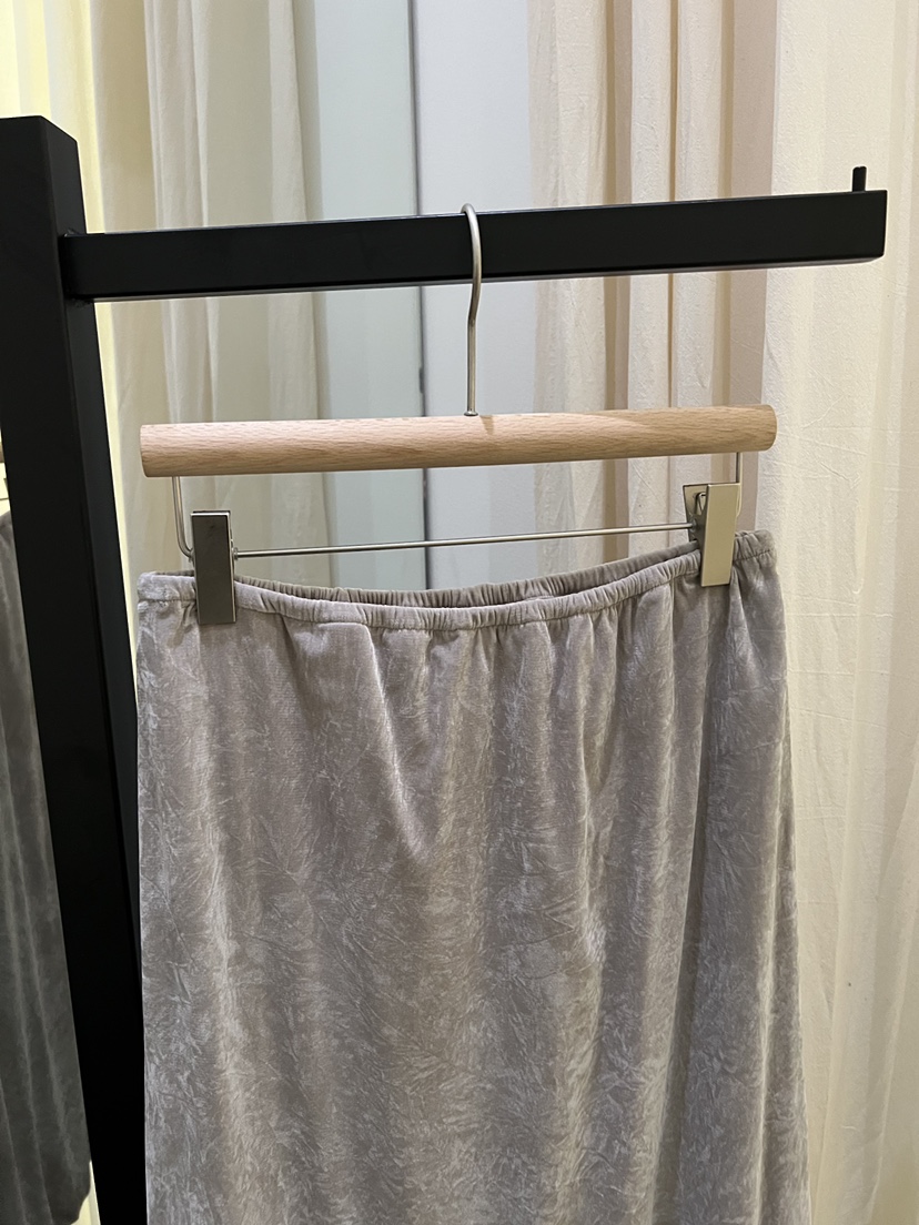 REGULARLY/PLACOR東大門直郵女裝新品時尚休閑長裙天鵝絨REGULARLY/PLACOR長裙