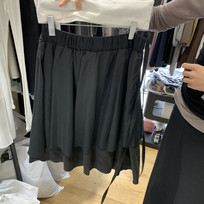 FLAT韓國代購女士新款真品休閑人氣熱賣時尚推薦短裙FLAT短裙