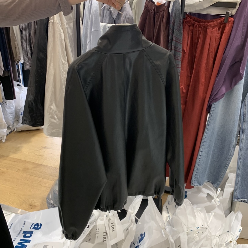 FLAT東大門代購女裝新品真品時尚熱賣休閑推薦人氣皮衣FLAT皮衣