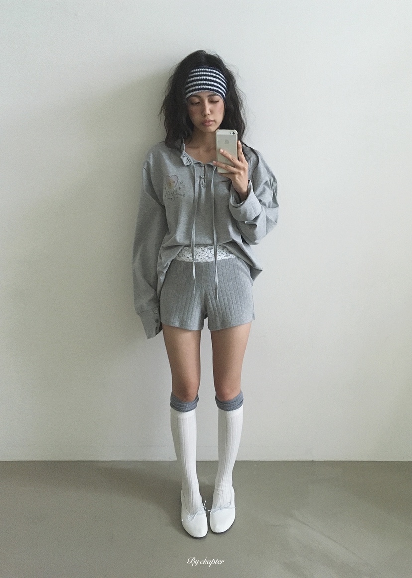 BY CHAPTER韓國直郵女裝新品熱賣時尚人氣真品推薦休閑短褲BY Chapter短褲