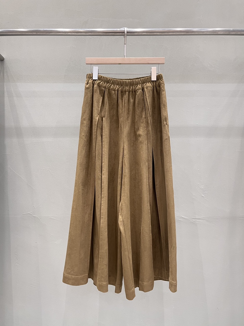 THE MUI東大門直郵女裝新款推薦真品人氣休閑褲皮褲麂皮THE MUI休閑褲圖色1