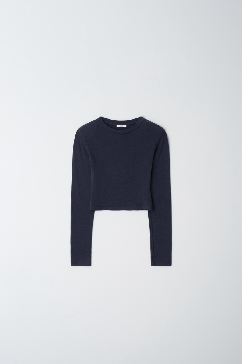 JENNIE/VENEFIT東大門直郵女士新品熱賣真品時尚長袖T恤JENNIE/VENEFIT長袖T恤圖色3
