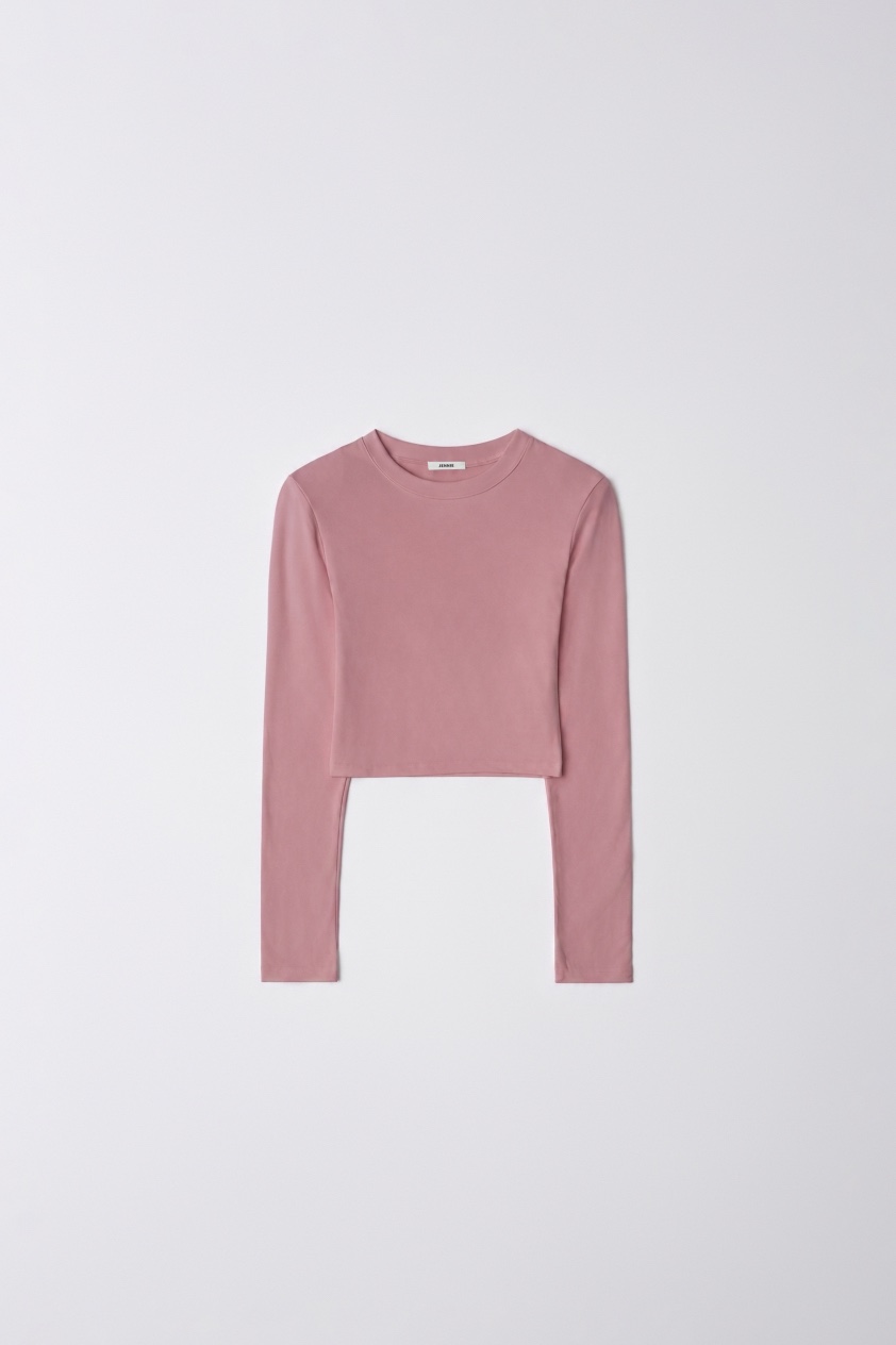 JENNIE/VENEFIT東大門直郵女士新品熱賣真品時尚長袖T恤JENNIE/VENEFIT長袖T恤圖色4