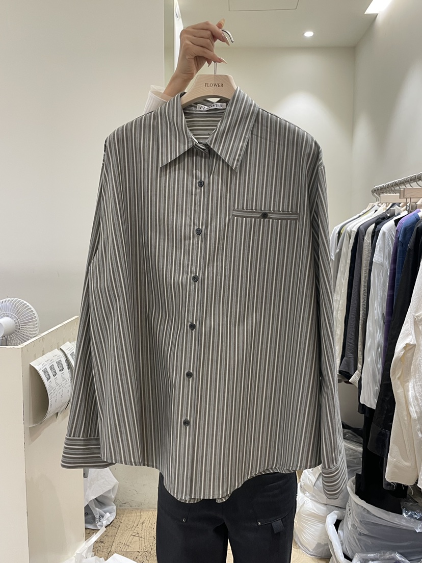 FLOWER-L韓國直郵女士新款真品熱賣人氣推薦時尚襯衫蕾絲衫FLOWER-L襯衫/蕾絲衫圖色2
