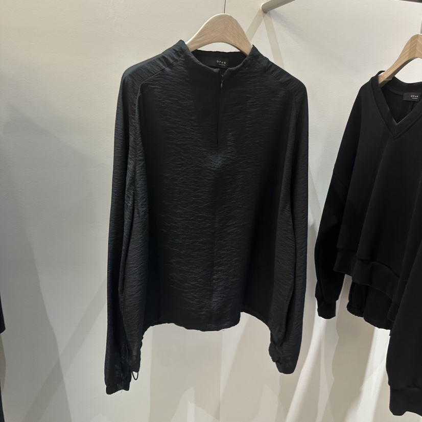 OPEN東大門直郵女裝新款休閑熱賣真品人氣時尚襯衫蕾絲衫OPEN襯衫/蕾絲衫圖色2黑色