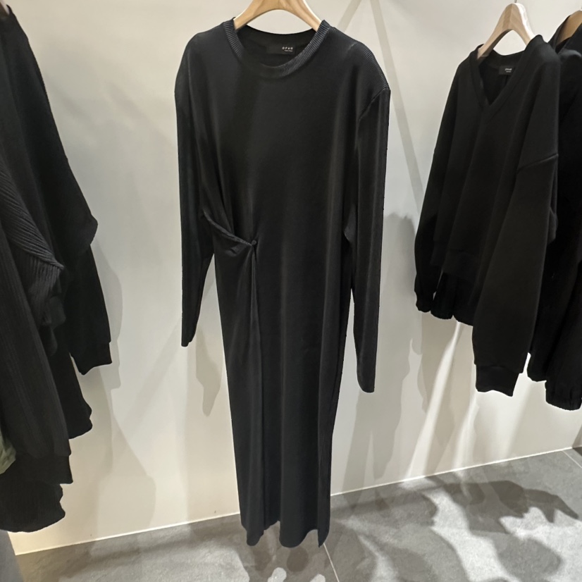 OPEN東大門代購女士新款熱賣推薦時尚真品休閑連衣裙紐扣OPEN連衣裙圖色2