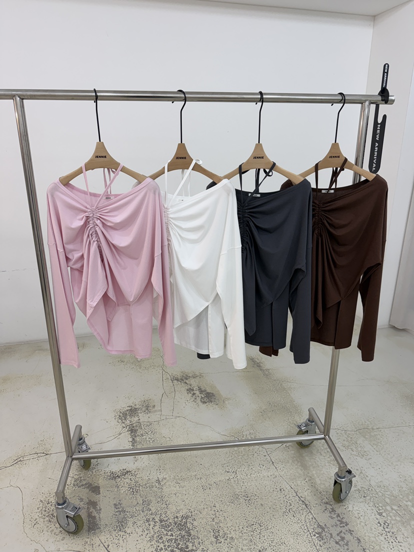 JENNIE/VENEFIT韓國直郵女裝新款時尚休閑推薦人氣長袖T恤JENNIE/VENEFIT長袖T恤