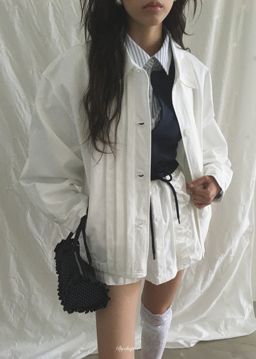 BY CHAPTER東大門代購女裝新品熱賣時尚推薦人氣短裙棉布BY Chapter短裙