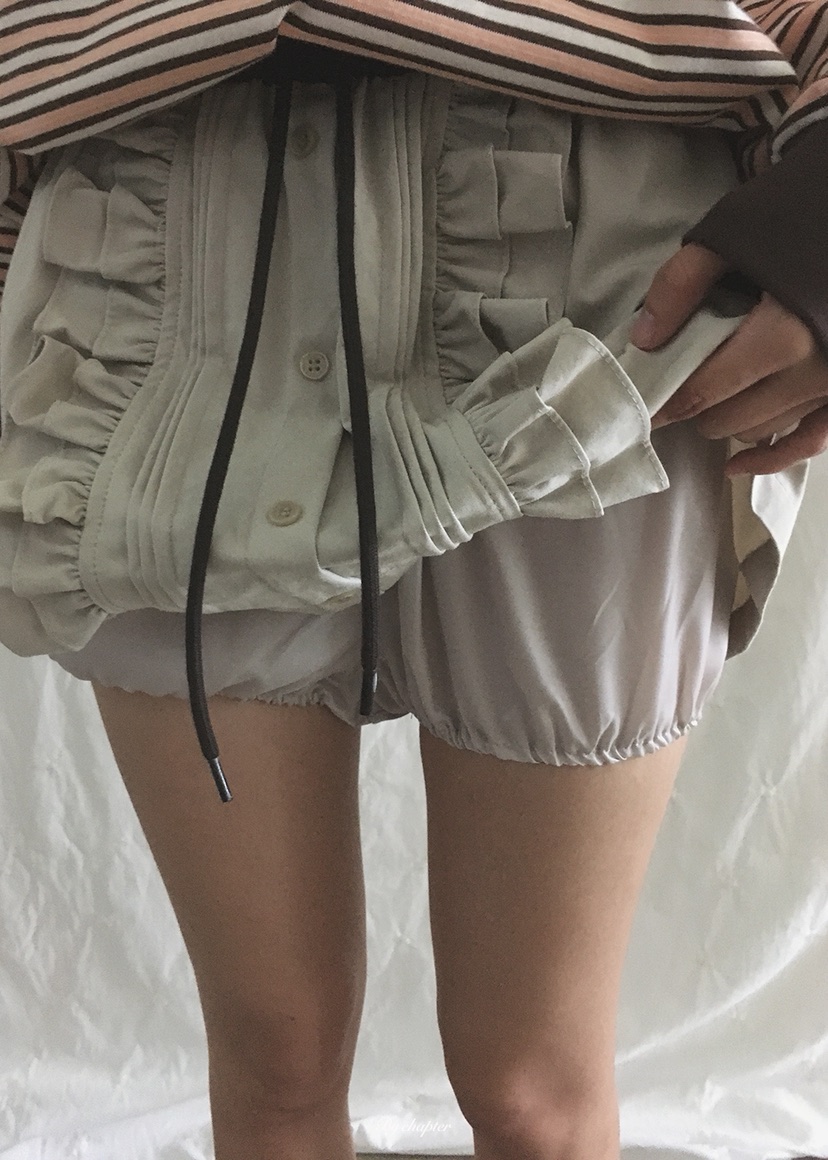 BY CHAPTER東大門代購女裝新品熱賣時尚推薦人氣短裙棉布BY Chapter短裙