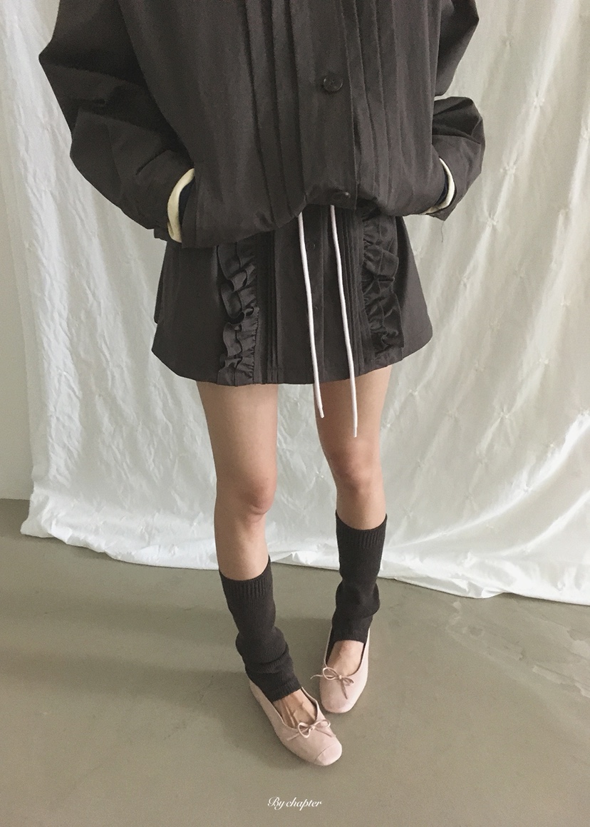 BY CHAPTER東大門代購女裝新品熱賣時尚推薦人氣短裙棉布BY Chapter短裙