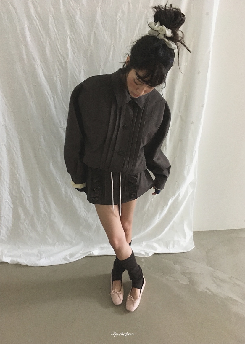 BY CHAPTER東大門代購女裝新品熱賣時尚推薦人氣短裙棉布BY Chapter短裙