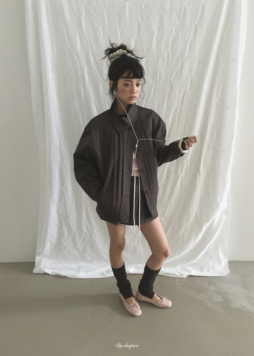 BY CHAPTER東大門代購女士新款真品人氣休閑時尚推薦夾克BY Chapter夾克圖色3