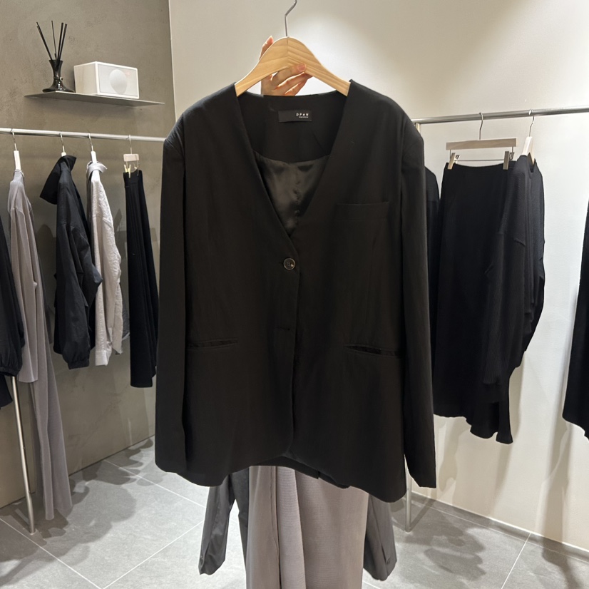 OPEN韓國代購女裝新款人氣推薦時尚真品熱賣休閑西裝西服OPEN西裝/西服圖色2