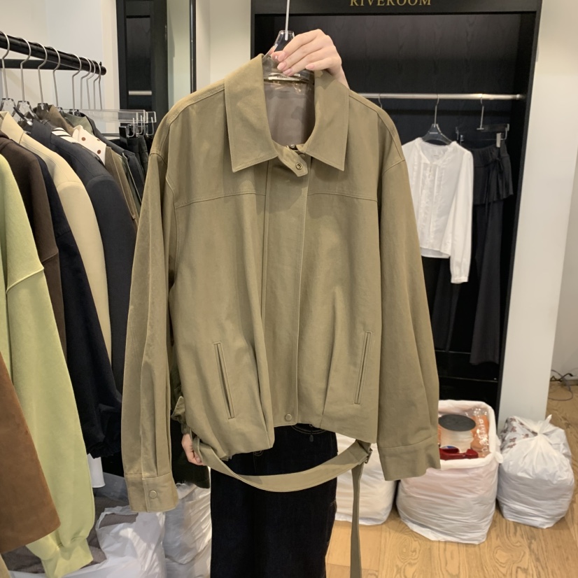 RIVEROOM東大門實拍女裝新品人氣真品推薦熱賣休閑時尚夾克RIVEROOM夾克圖色2