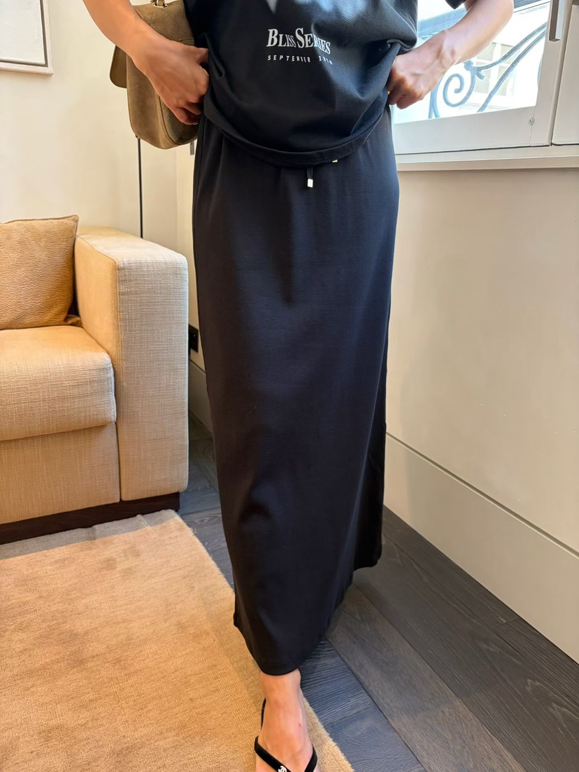 PRIVIE/H/LOW GAUGE東大門代購女士新品休閑真品時尚長裙PRIVIE/H/LOW GAUGE長裙圖色3