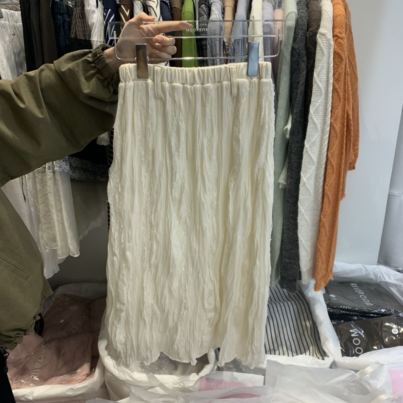 RIVEROOM韓國直郵女裝新品人氣休閑時尚真品半身裙中短裙RIVEROOM半身裙/中短裙