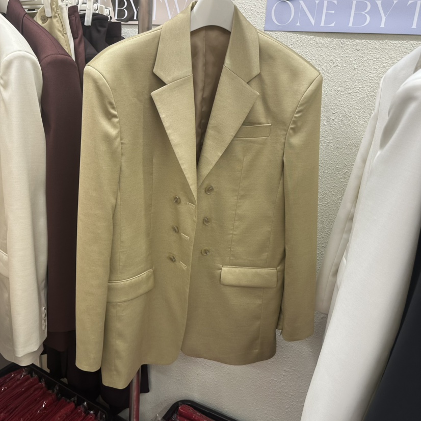 ONEBYTWO東大門直郵女裝新品休閑人氣真品熱賣西裝西服拉鏈ONEBYTWO西裝/西服圖色3