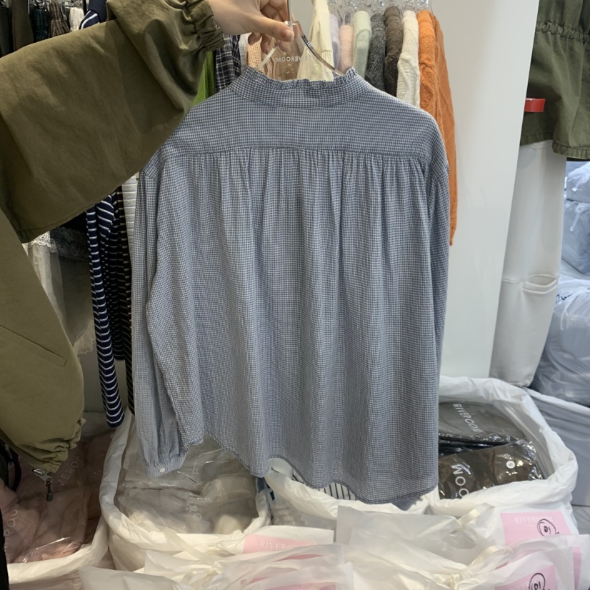 RIVEROOM東大門代購女士新款熱賣真品推薦人氣襯衫蕾絲衫RIVEROOM襯衫/蕾絲衫