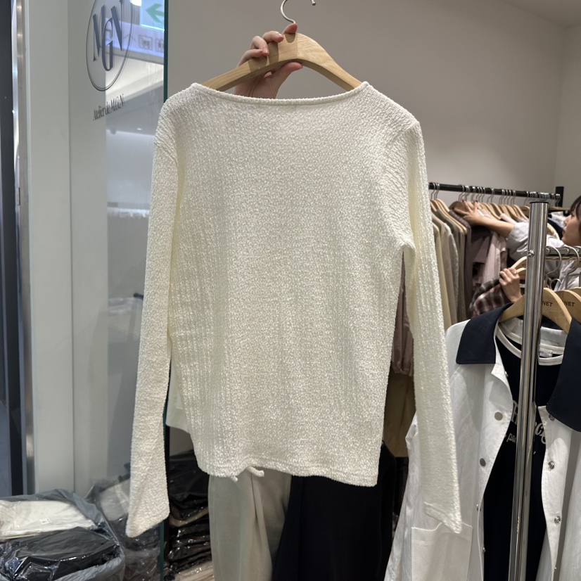 M.G.N東大門代購女裝新品真品休閑推薦人氣襯衫蕾絲衫褶皺MAGNET襯衫/蕾絲衫