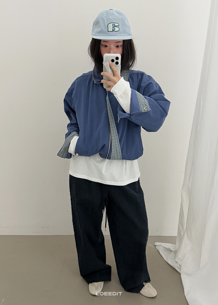 LOEEDIT韓國直郵女士新品休閑熱賣時尚人氣推薦真品夾克棉質LOEEDIT夾克