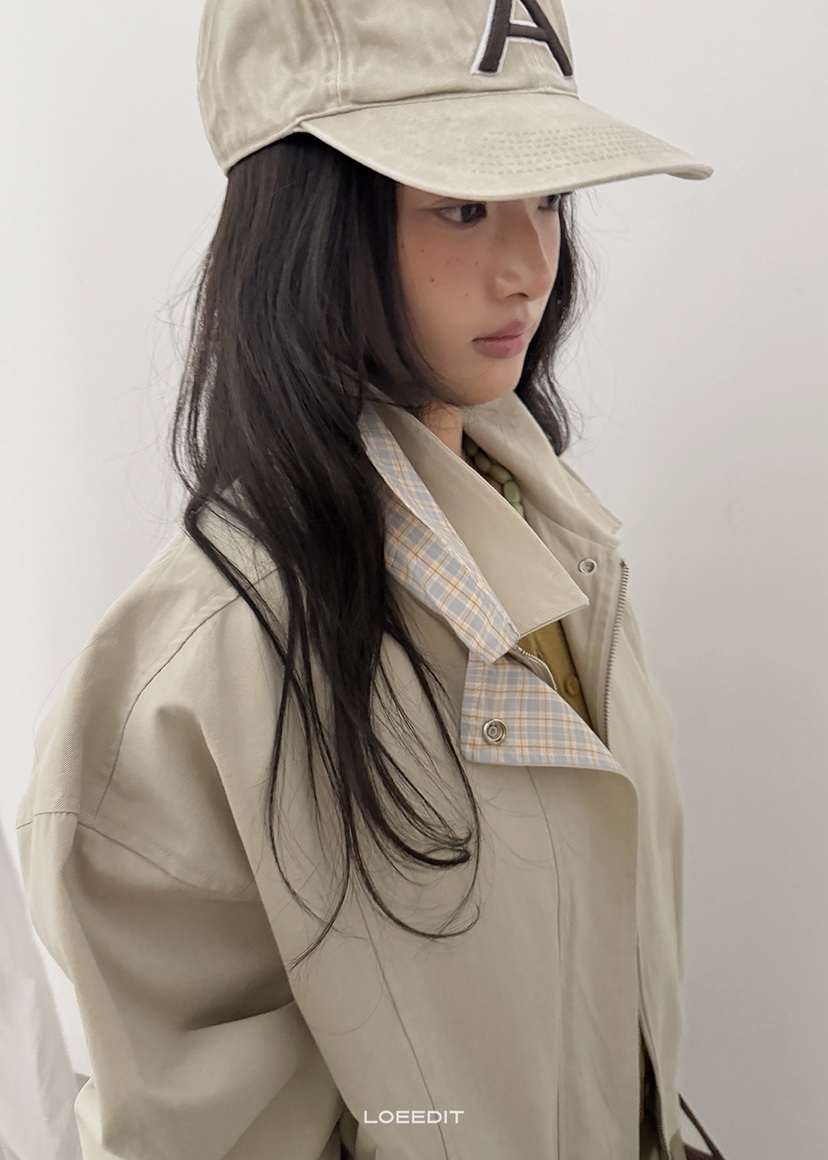 LOEEDIT韓國直郵女士新品休閑熱賣時尚人氣推薦真品夾克棉質LOEEDIT夾克
