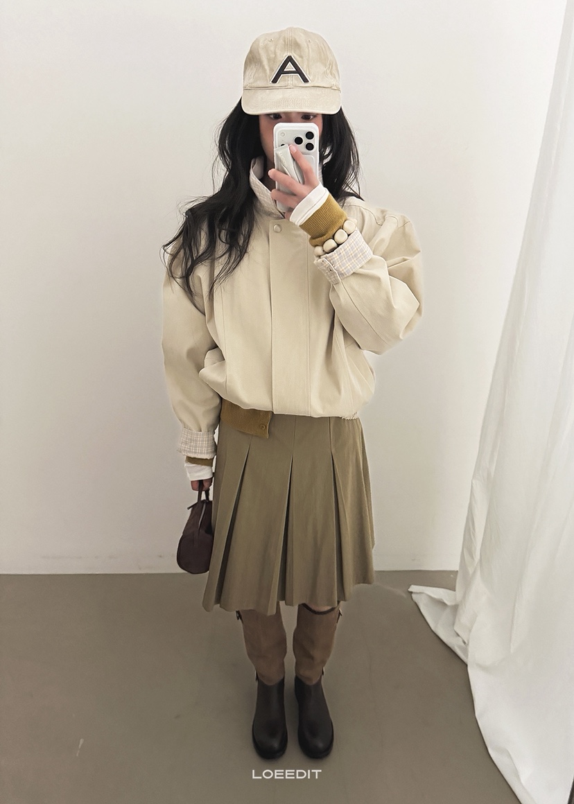 LOEEDIT韓國直郵女士新品休閑熱賣時尚人氣推薦真品夾克棉質LOEEDIT夾克