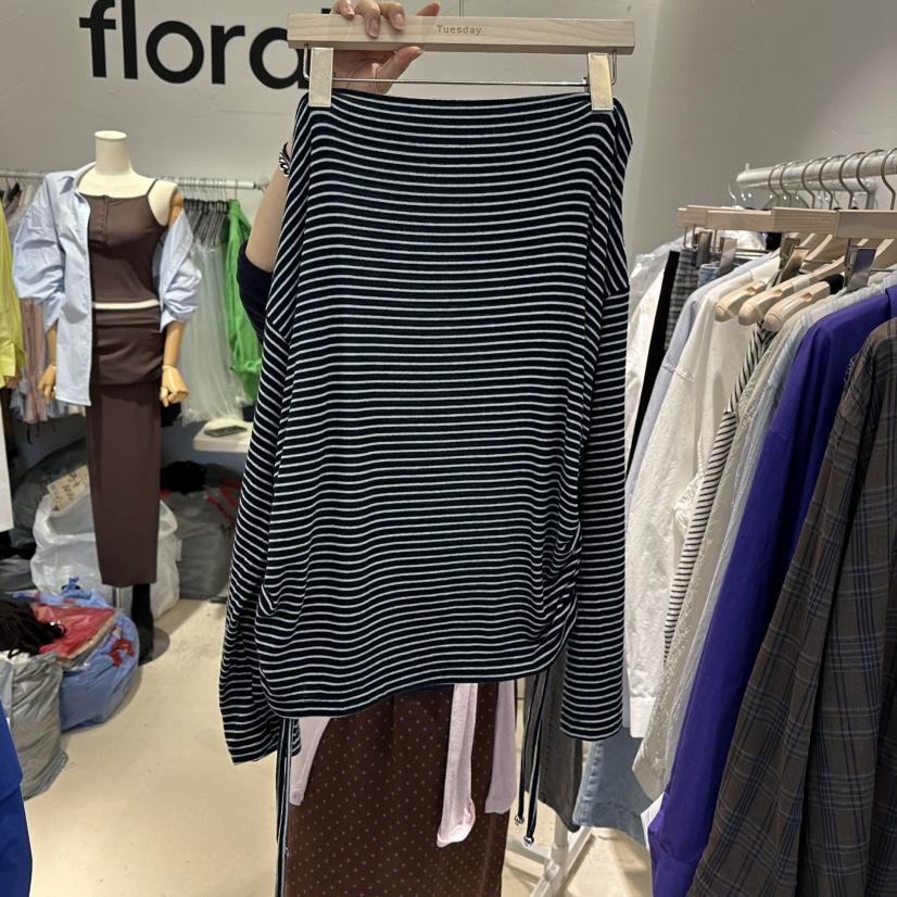 FLORAL東大門實拍女士新品熱賣休閑時尚推薦真品人氣長袖T恤FLORAL長袖T恤圖色2
