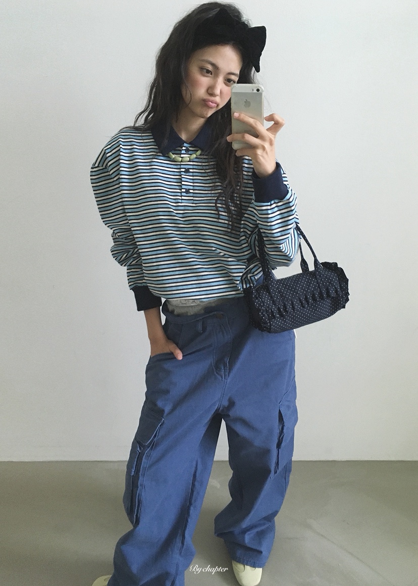 BY CHAPTER東大門實拍女士新品休閑熱賣推薦休閑褲不含腰帶BY Chapter休閑褲