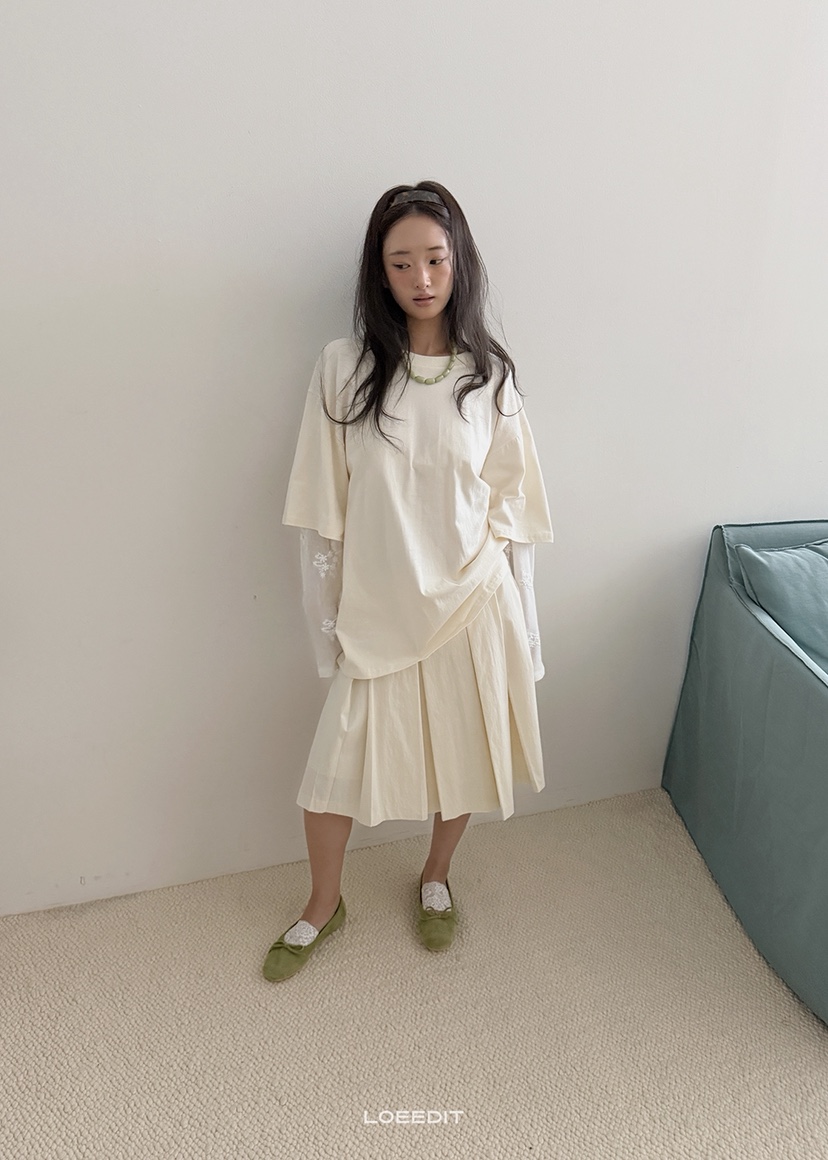 LOEEDIT韓國代購女士新款真品休閑推薦時尚熱賣人氣長袖T恤LOEEDIT長袖T恤