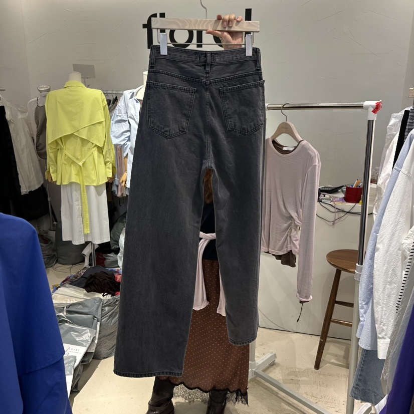 FLORAL東大門代購女士新品推薦人氣真品時尚休閑熱賣牛仔褲FLORAL牛仔褲