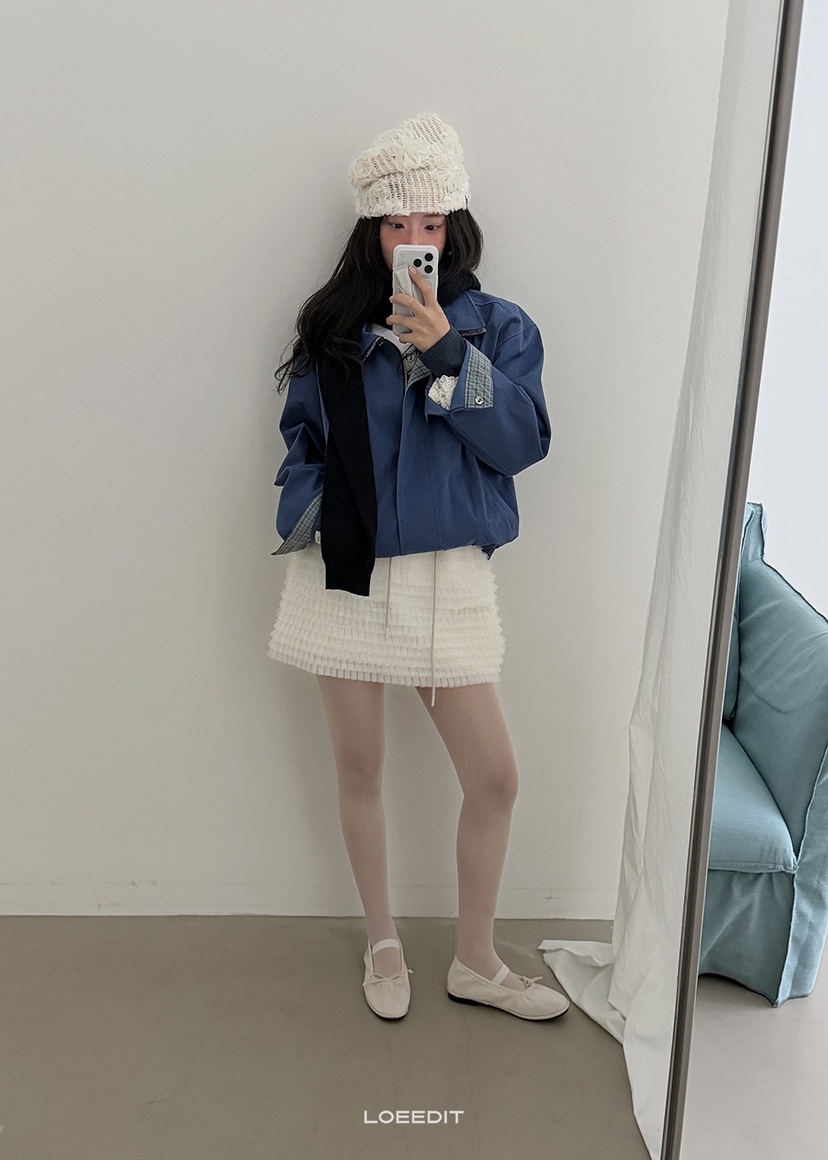 LOEEDIT東大門直郵女裝新品休閑熱賣推薦人氣真品短裙多層LOEEDIT短裙
