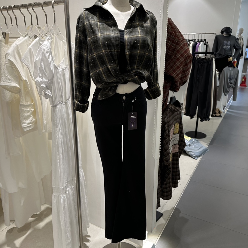 LAFFINE-P東大門直郵女裝新品時尚推薦真品熱賣休閑休閑褲LAFFINE-P休閑褲