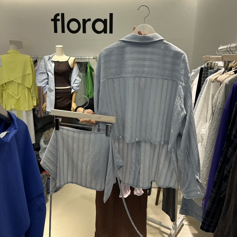 FLORAL東大門實拍女裝新品人氣時尚休閑推薦熱賣真品套裝FLORAL套裝