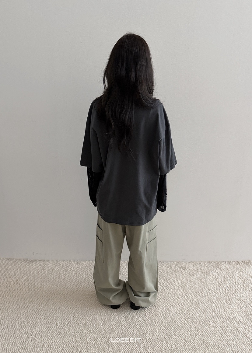 LOEEDIT東大門實拍女士新款推薦人氣熱賣時尚休閑褲工裝褲LOEEDIT休閑褲
