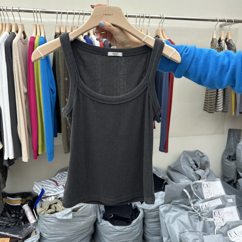 I MFACT韓國代購女士新品真品人氣休閑熱賣推薦吊帶背心I MFACT吊帶/背心圖色2