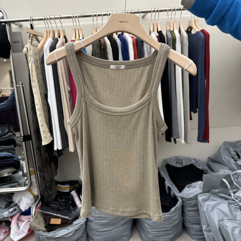 I MFACT韓國代購女士新品真品人氣休閑熱賣推薦吊帶背心I MFACT吊帶/背心圖色4