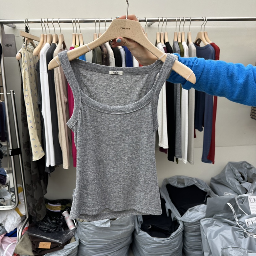 I MFACT韓國代購女士新品真品人氣休閑熱賣推薦吊帶背心I MFACT吊帶/背心圖色5